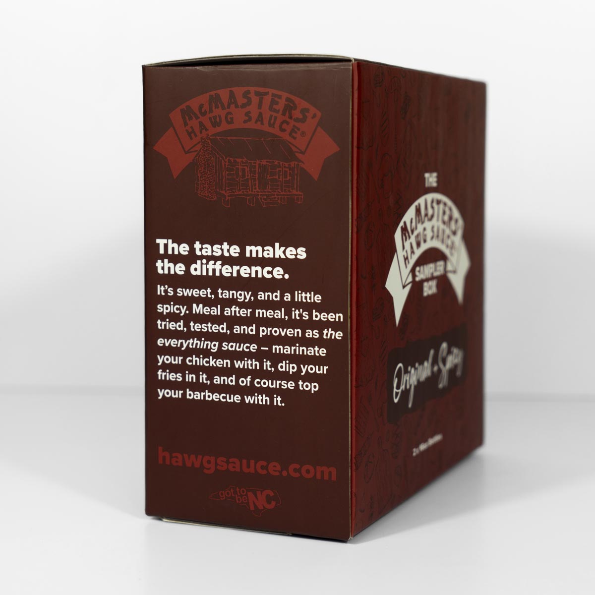 The Hawg Sauce Sampler Box - Original + Spicy McMasters' Hawg Sauce Gift Box