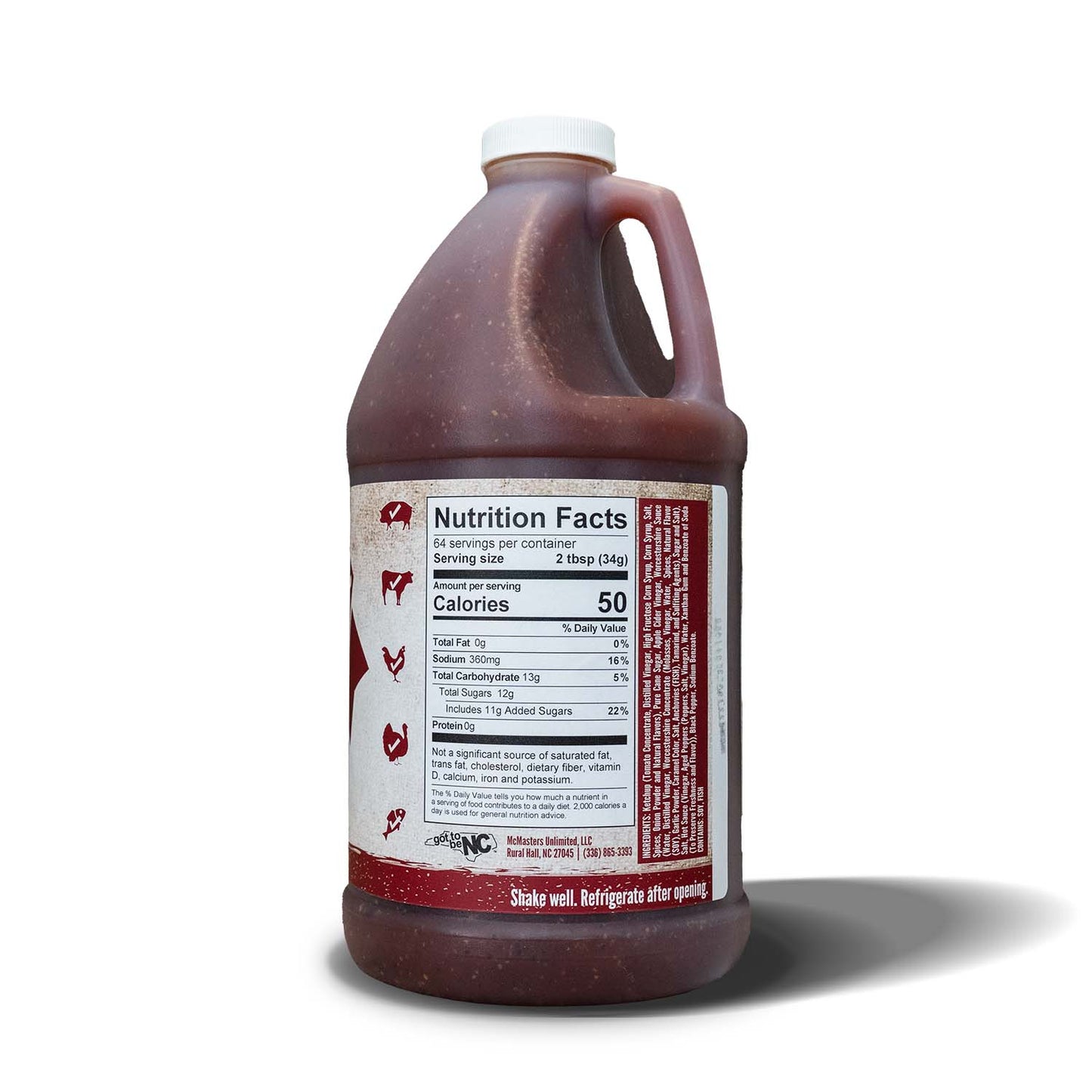 Original McMasters' Hawg Sauce - McMasters' Hawg Sauce - HS_64